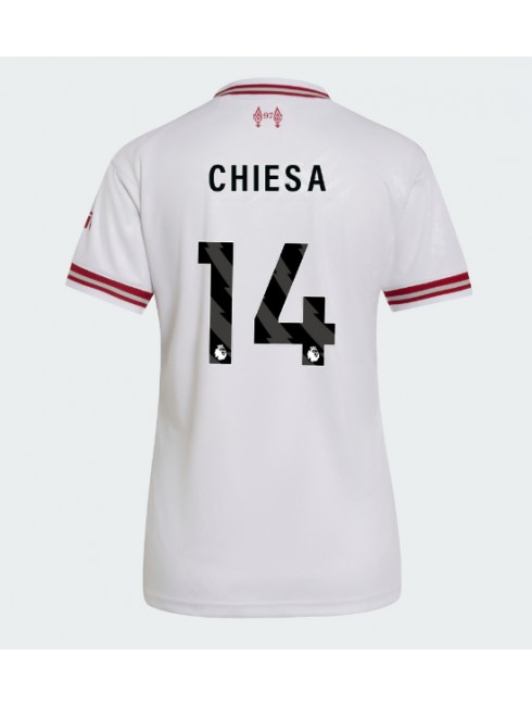 Liverpool Federico Chiesa #14 Replika Borta Kläder Dam 2026-27 Kortärmad Liverpool Federico Chiesa #14 Replika Borta Kläder Dam 2026-27 Kortärmad